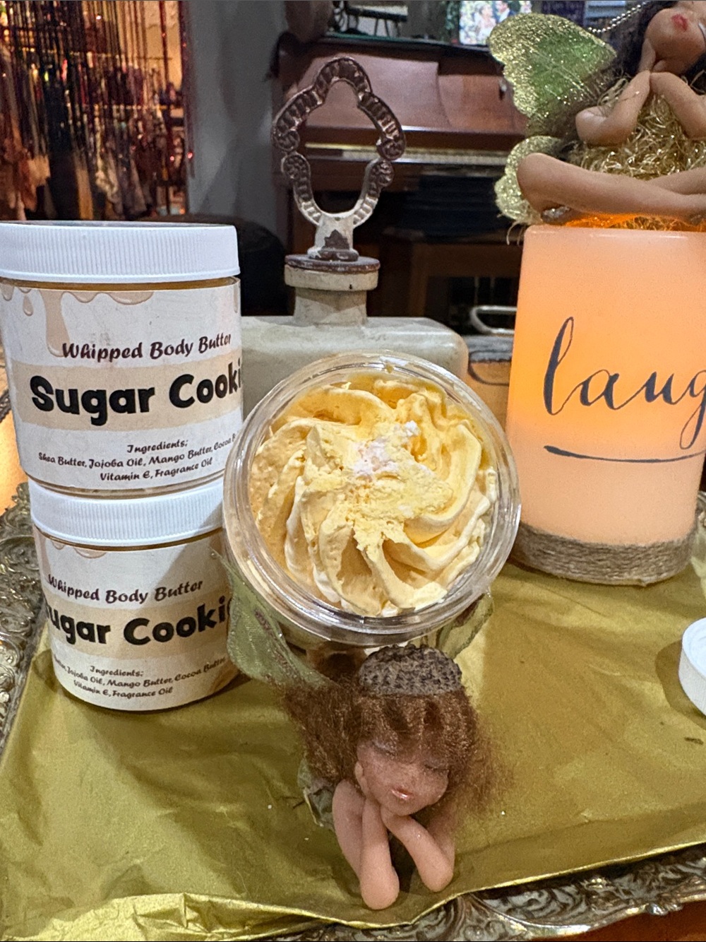Sugar Cookie Whipped Body Butter - Natural - Bundle3/$20mix& match! So YUMMY